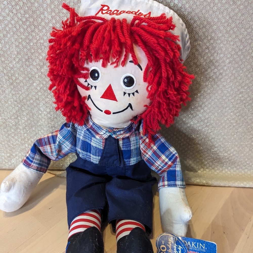 Raggedy Andy 80th anniversary plush dakin